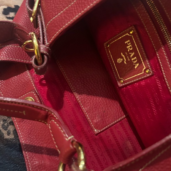 Red Prada Bag - Picture 3 of 9